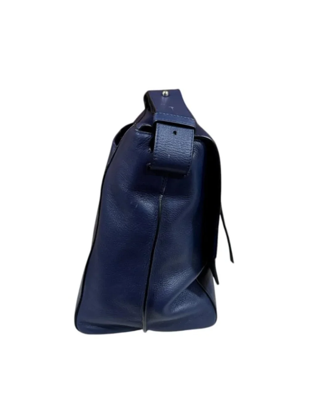 Loewe Anton Messenger Bag Anagram Leather 307.41 Navy